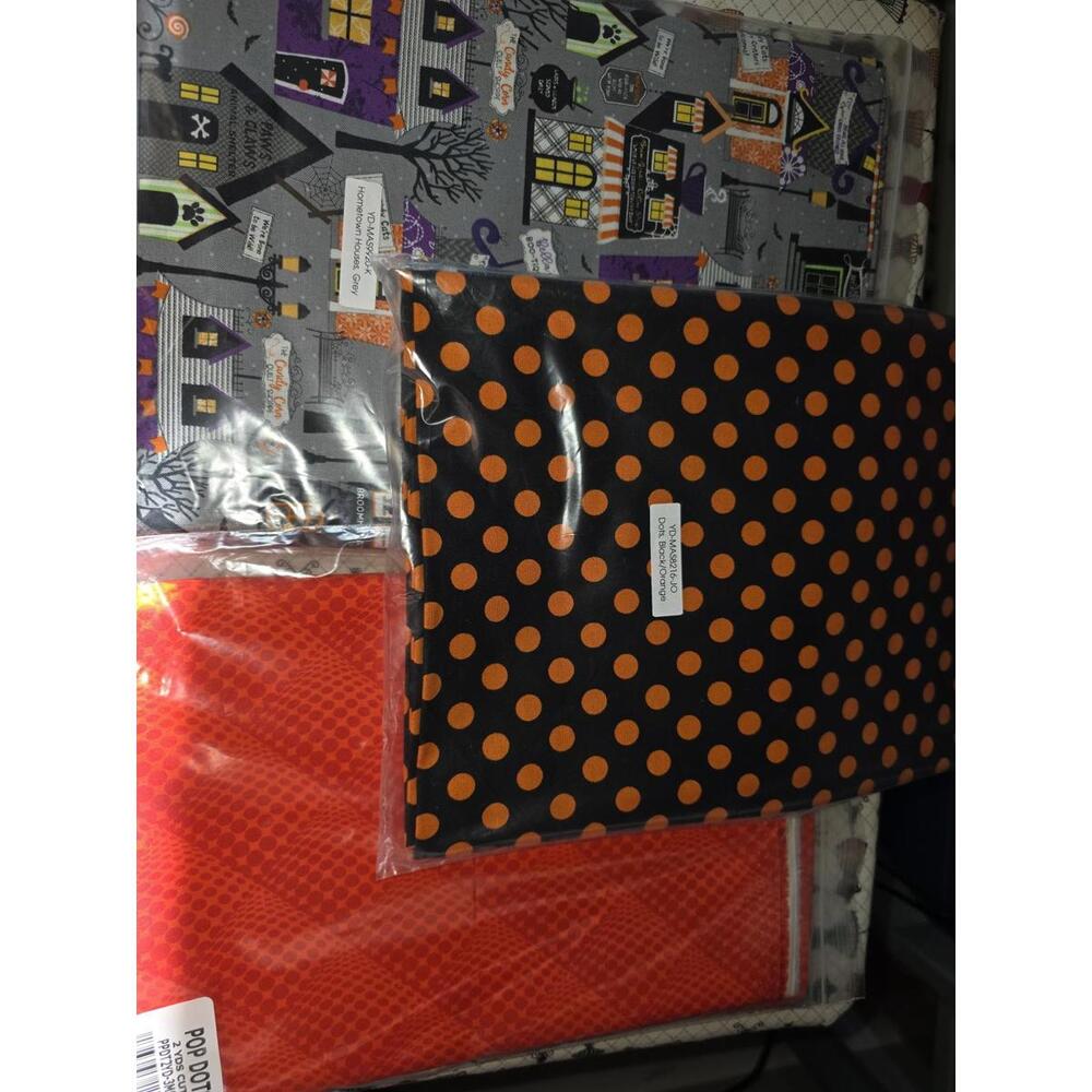 4 Yards Halloween Fabrics